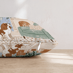 Twilight Fireside Cavalier King Charles Spaniel Throw Pillow - Hillcroft Home