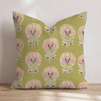 Twilight Lattice Throw Pillow - Hillcroft Home