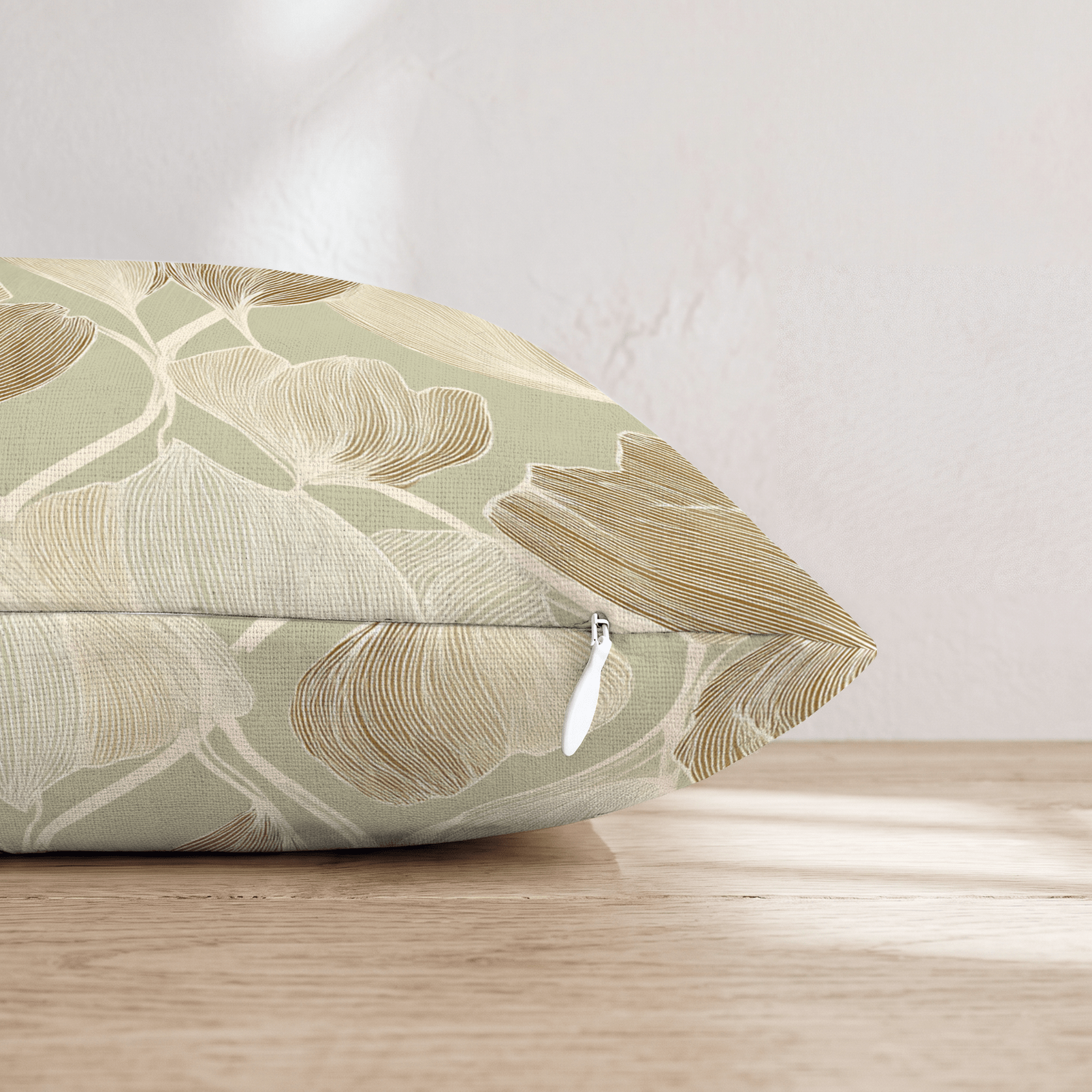 Twirling Petals Throw Pillow - Hillcroft Home