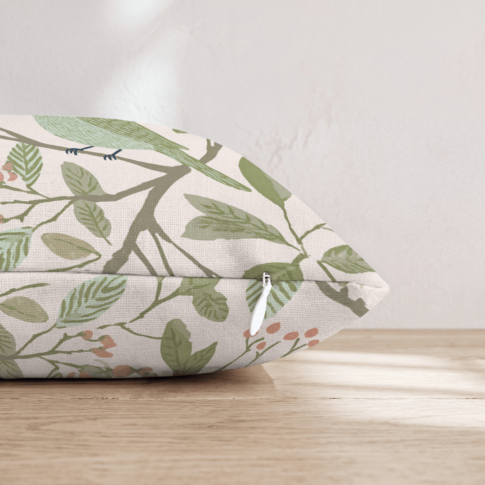 Two Little Birds Throw Pillow - Hillcroft Home