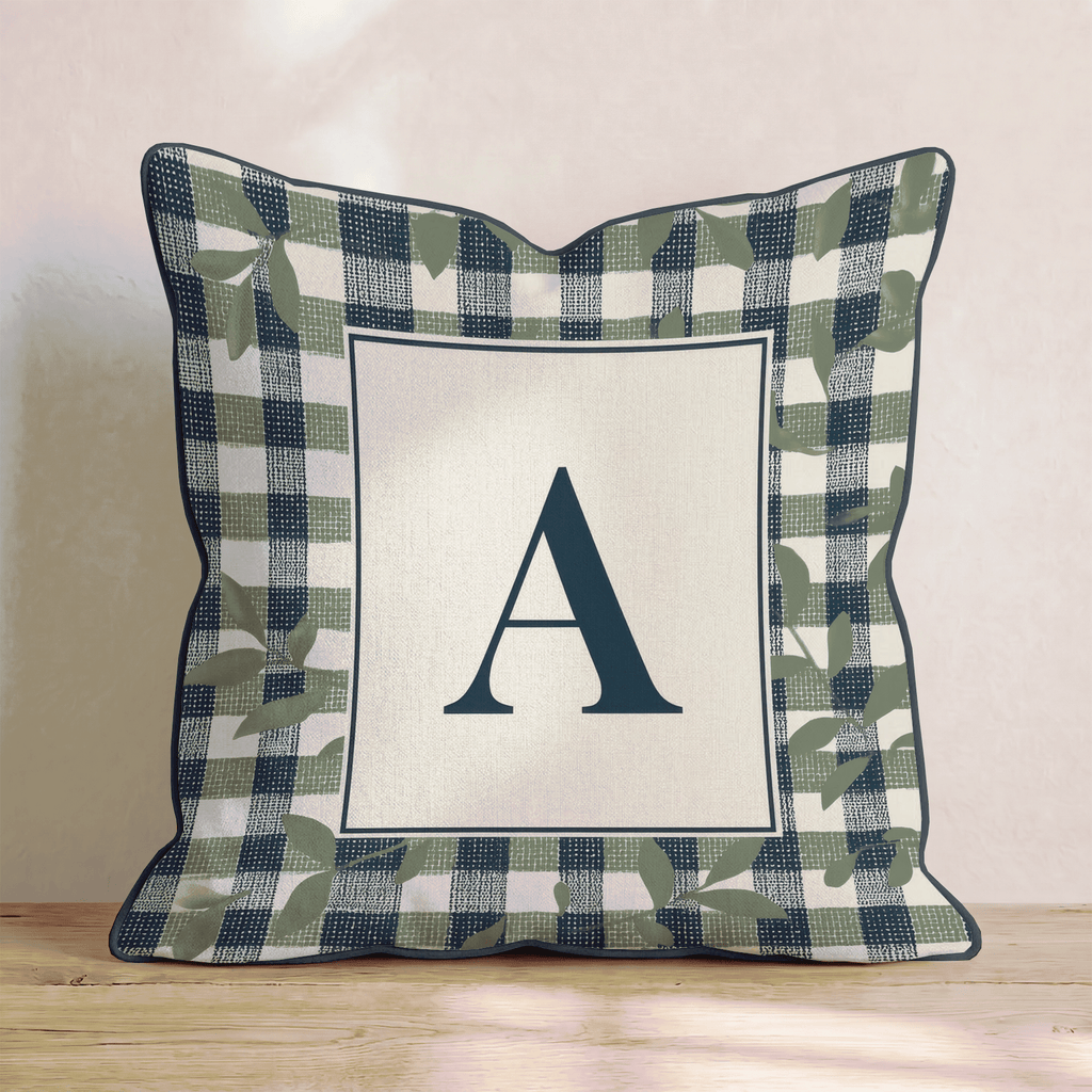 Typeset A Throw Pillow - Hillcroft Home