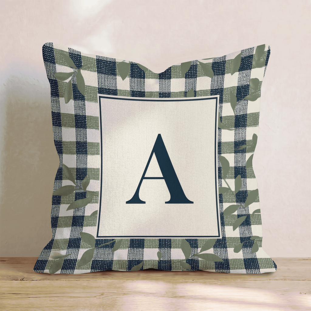 Typeset A Throw Pillow - Hillcroft Home