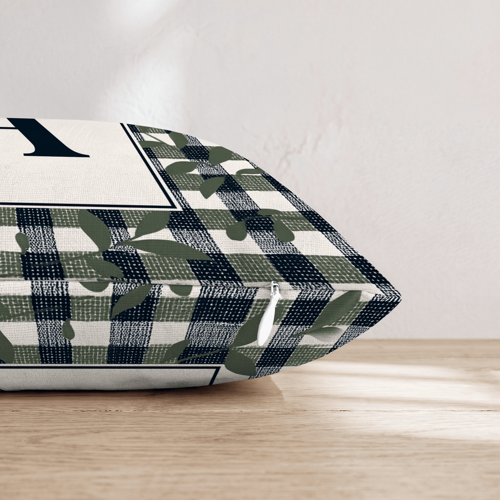 Typeset A Throw Pillow - Hillcroft Home