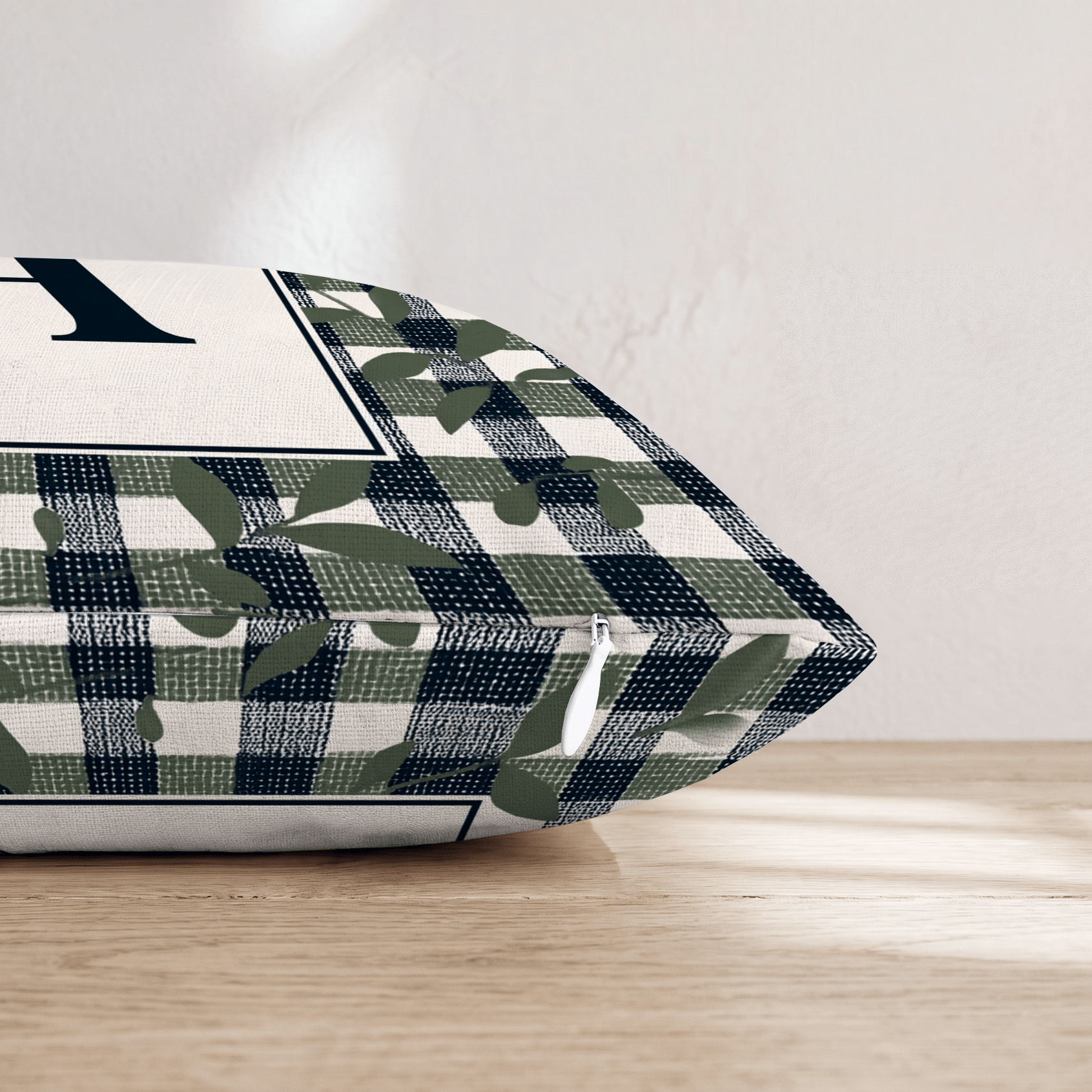 Typeset A Throw Pillow - Hillcroft Home