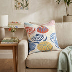 Umbrellas in Italy Throw Pillow - Hillcroft Home