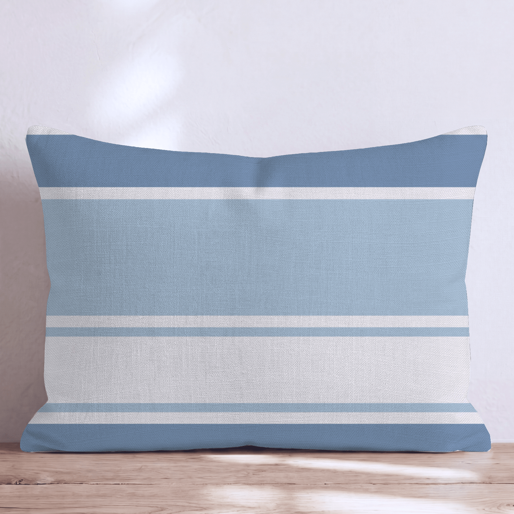 Under The Umbrella Stripes Throw Pillow - Hillcroft Home