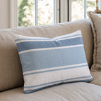 Under The Umbrella Stripes Throw Pillow throw pillow - Hillcroft Home