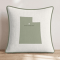 Utah State Capital Throw Pillow - Hillcroft Home