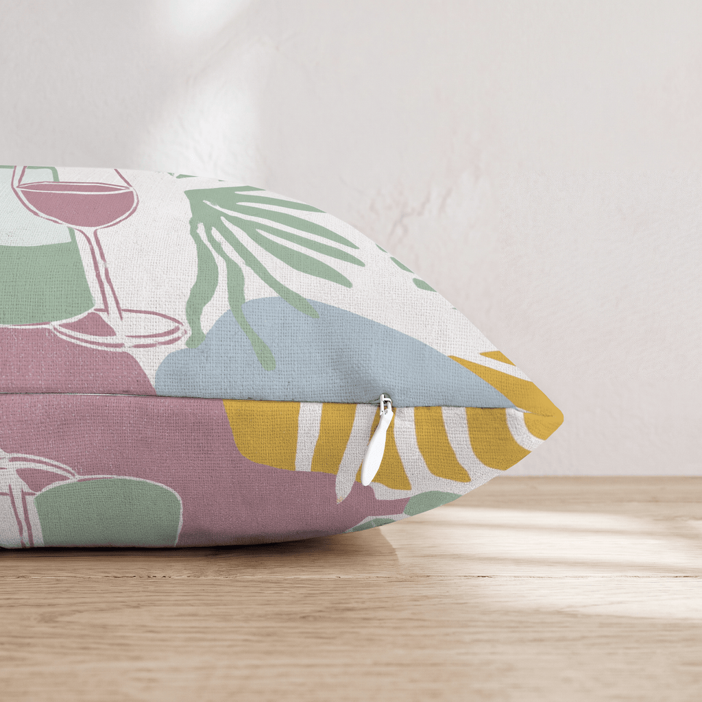 Vacation Relaxation Throw Pillow - Hillcroft Home