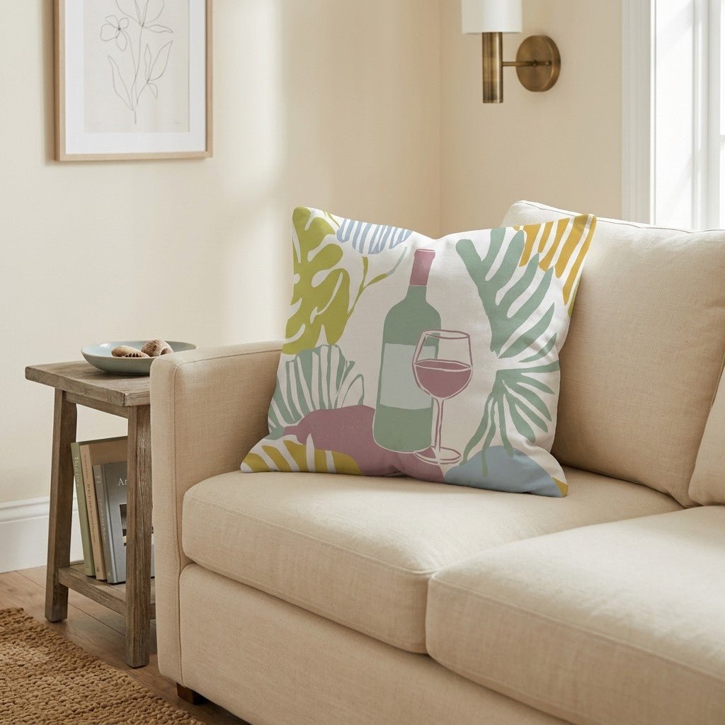 Vacation Relaxation Throw Pillow - Hillcroft Home