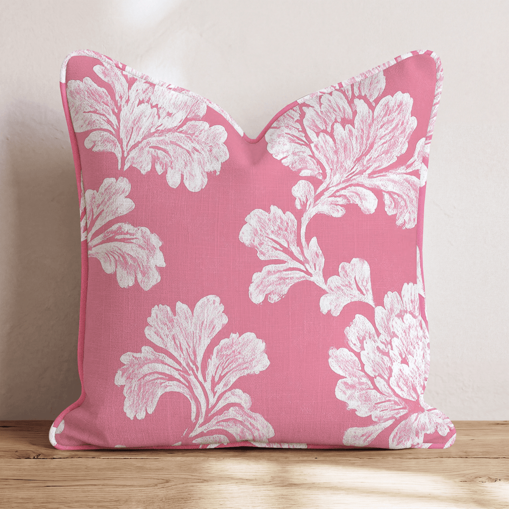 Valentines Damask Throw Pillow - Hillcroft Home