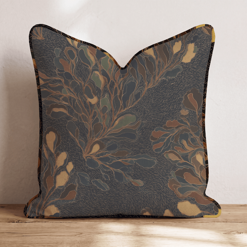 Velvet Hour Bonfire Throw Pillow throw pillow - Hillcroft Home