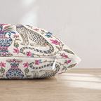 Velvet Jungle Throw Pillow - Hillcroft Home