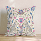 Velvet Jungle Throw Pillow - Hillcroft Home