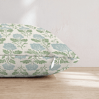Velvet Vines Throw Pillow - Hillcroft Home