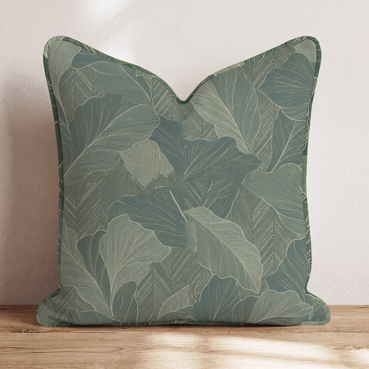 Verdant Ginkgo Forest Throw Pillow throw pillow - Hillcroft Home