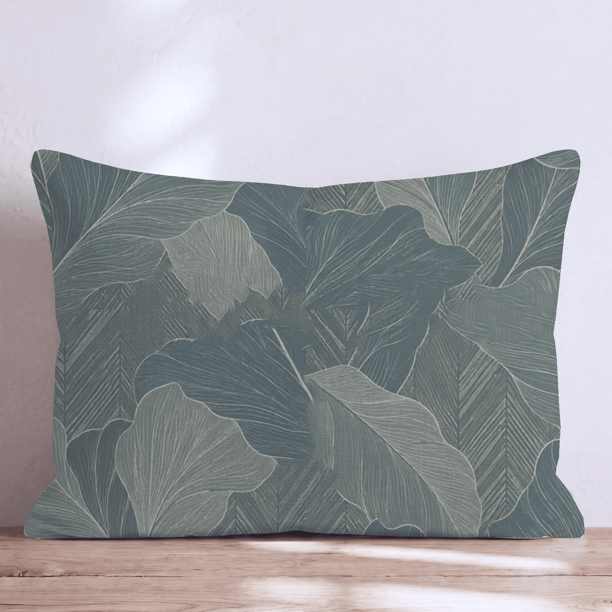Verdant Ginkgo Forest Throw Pillow throw pillow - Hillcroft Home