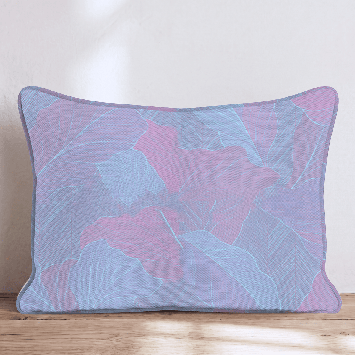 Verdant Ginkgo Neon Throw Pillow throw pillow - Hillcroft Home