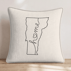Vermont Home Throw Pillow - Hillcroft Home