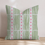 Vertical Stripe Weave Throw Pillow - Hillcroft Home