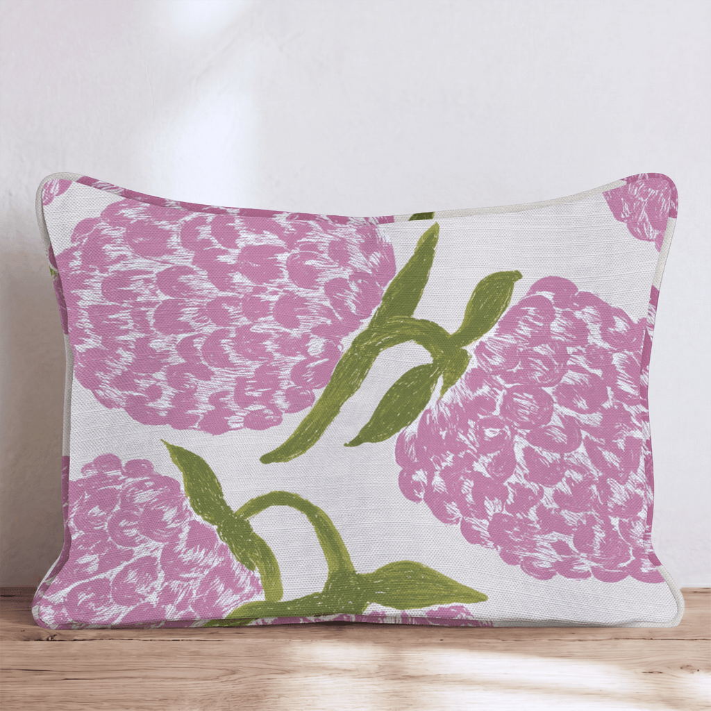 Very Spring Berry Throw Pillow - Hillcroft Home