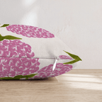 Very Spring Berry Throw Pillow - Hillcroft Home