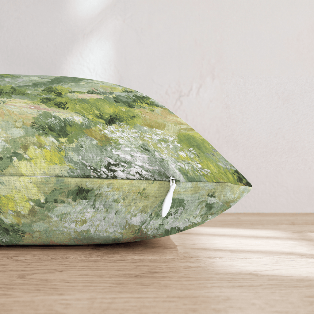 Vibrant Mountains Throw Pillow - Hillcroft Home