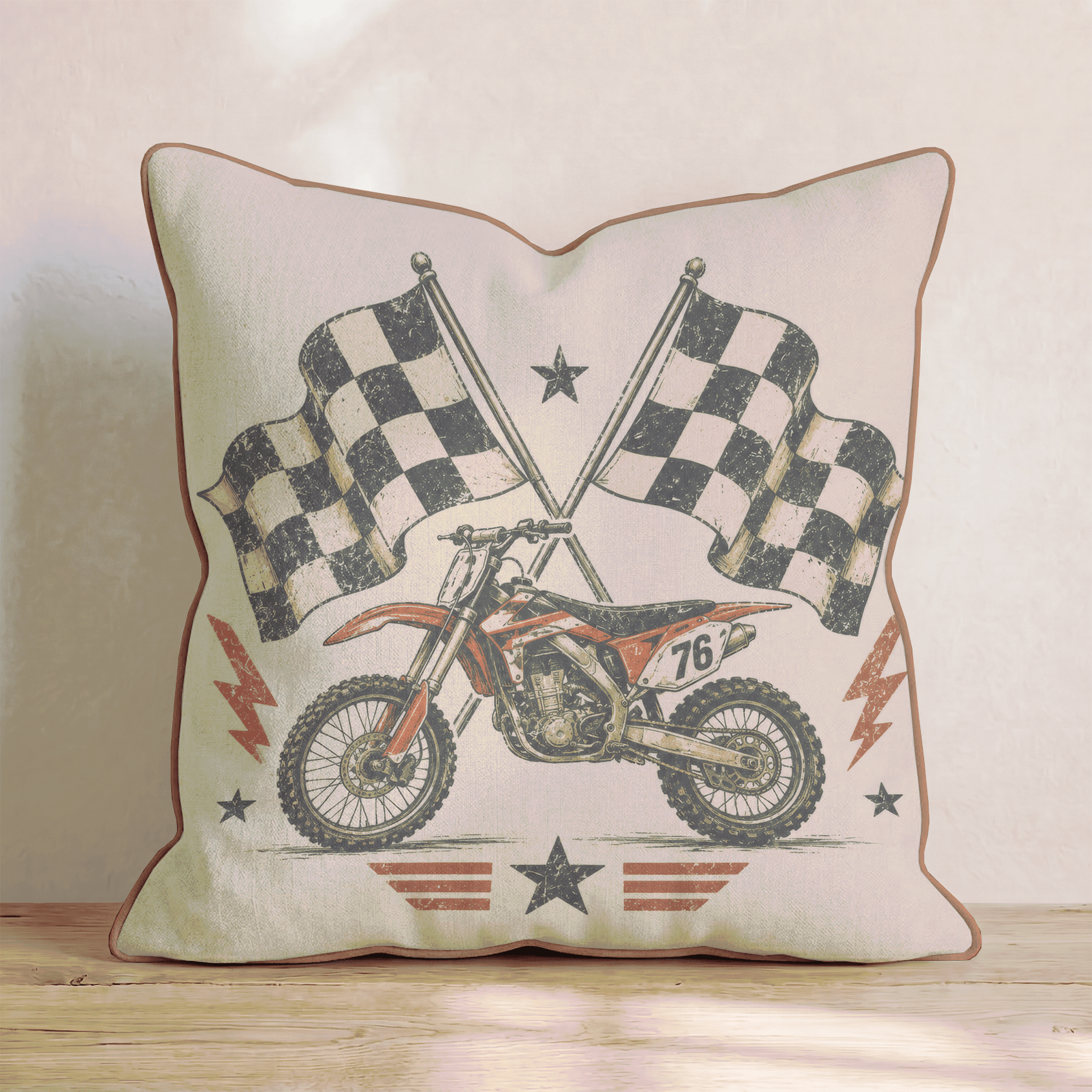 Victory Lap Throw Pillow - Hillcroft Home