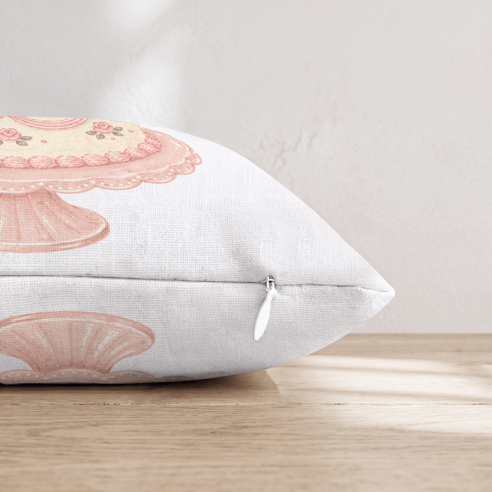 Vintage Cake Throw Pillow - Hillcroft Home