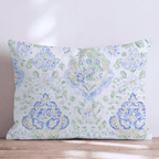 Vintage Damask Throw Pillow - Hillcroft Home