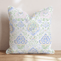 Vintage Damask Throw Pillow - Hillcroft Home