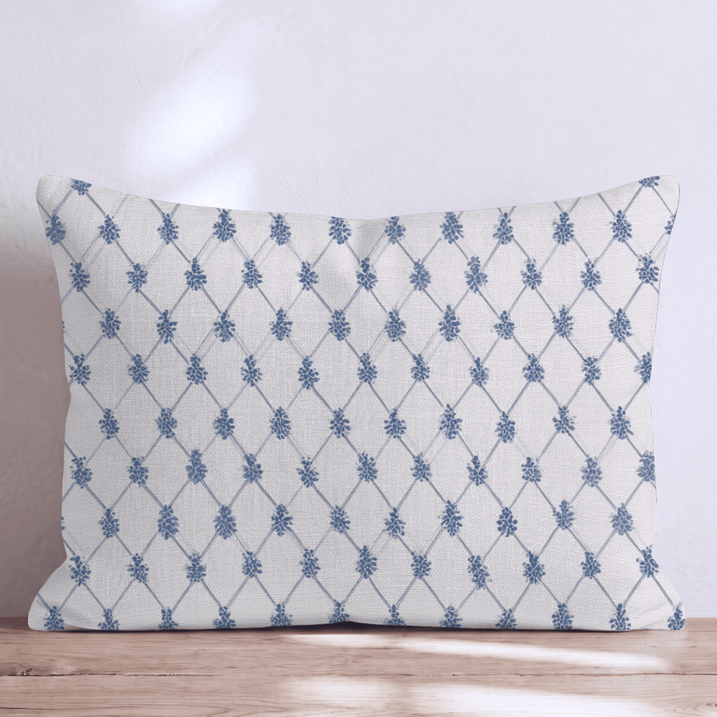 Vintage Fine Lines Throw Pillow - Hillcroft Home