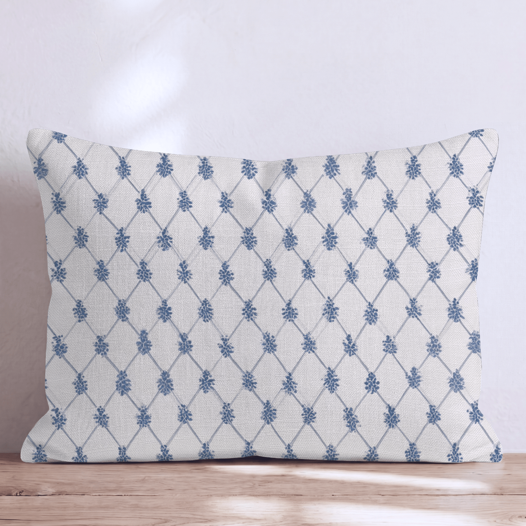Vintage Fine Lines Throw Pillow - Hillcroft Home