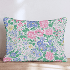 Vintage Florals Throw Pillow - Hillcroft Home