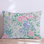 Vintage Florals Throw Pillow - Hillcroft Home