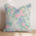 Vintage Florals Throw Pillow - Hillcroft Home