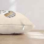 Vintage Flutter Throw Pillow - Hillcroft Home
