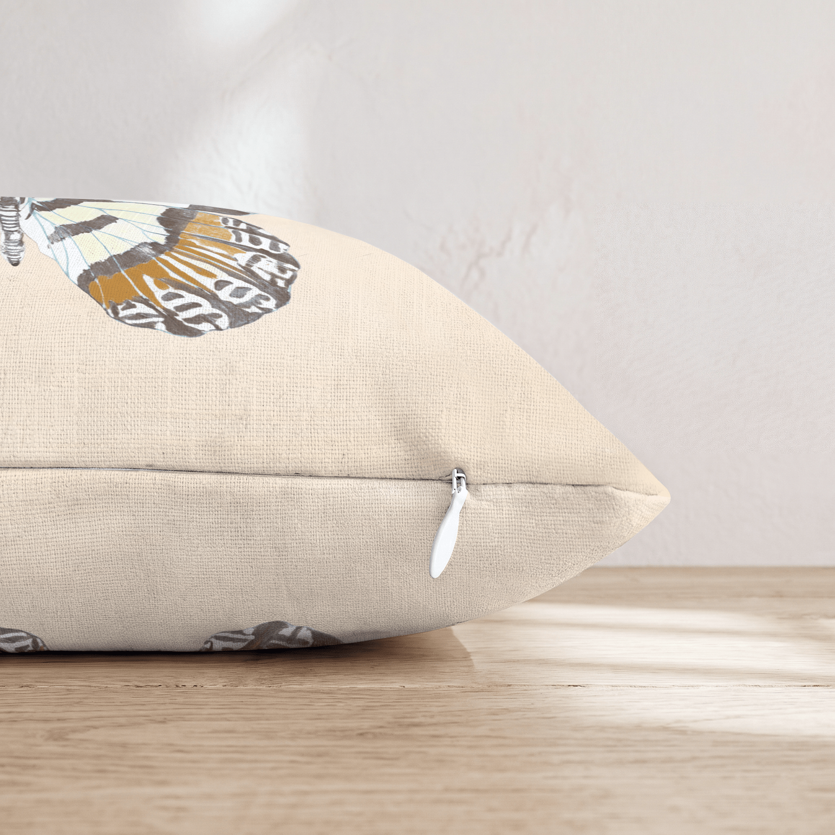 Vintage Flutter Throw Pillow - Hillcroft Home