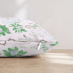 Vintage French Tea Throw Pillow - Hillcroft Home