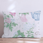 Vintage French Tea Throw Pillow - Hillcroft Home