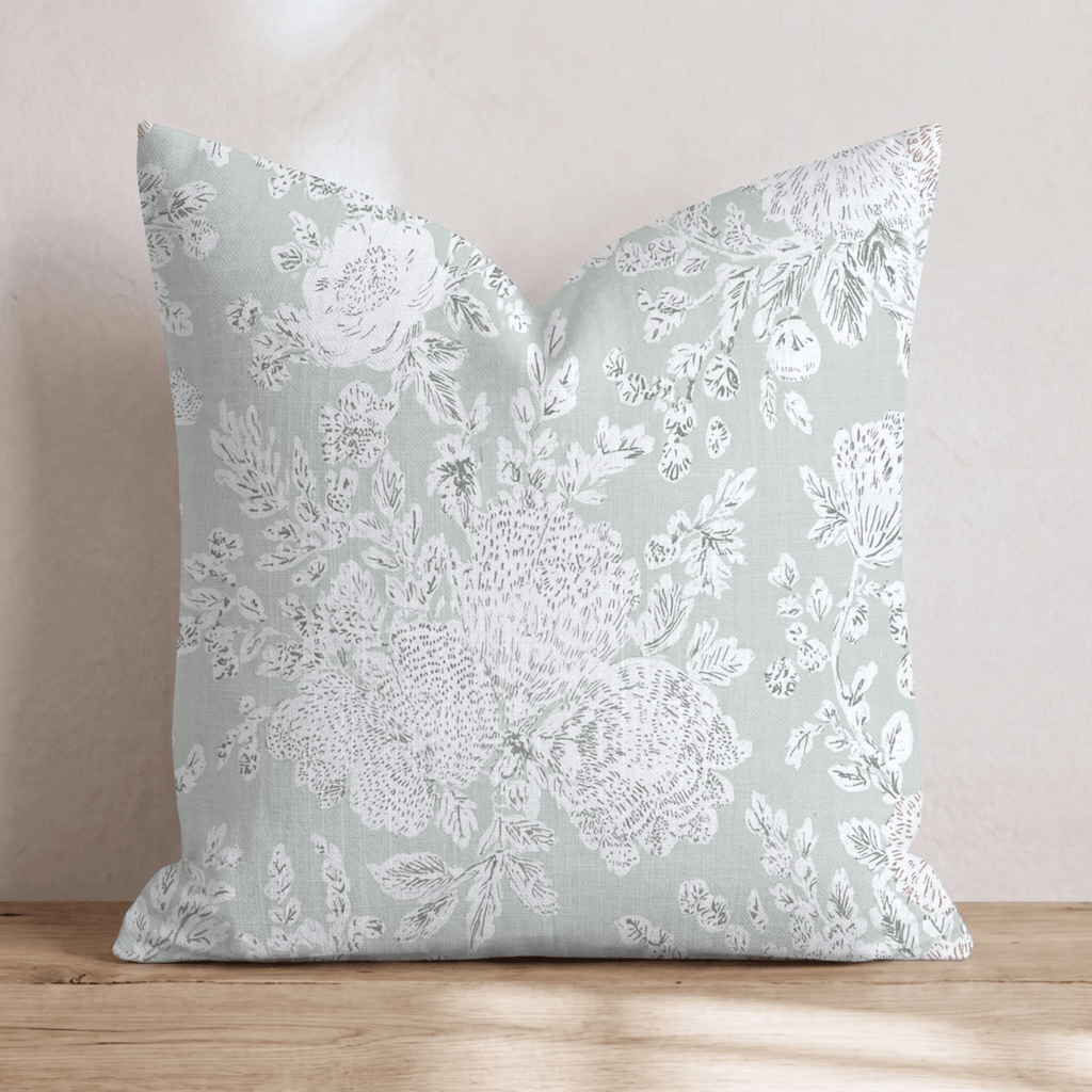 Vintage Garden Throw Pillow - Hillcroft Home