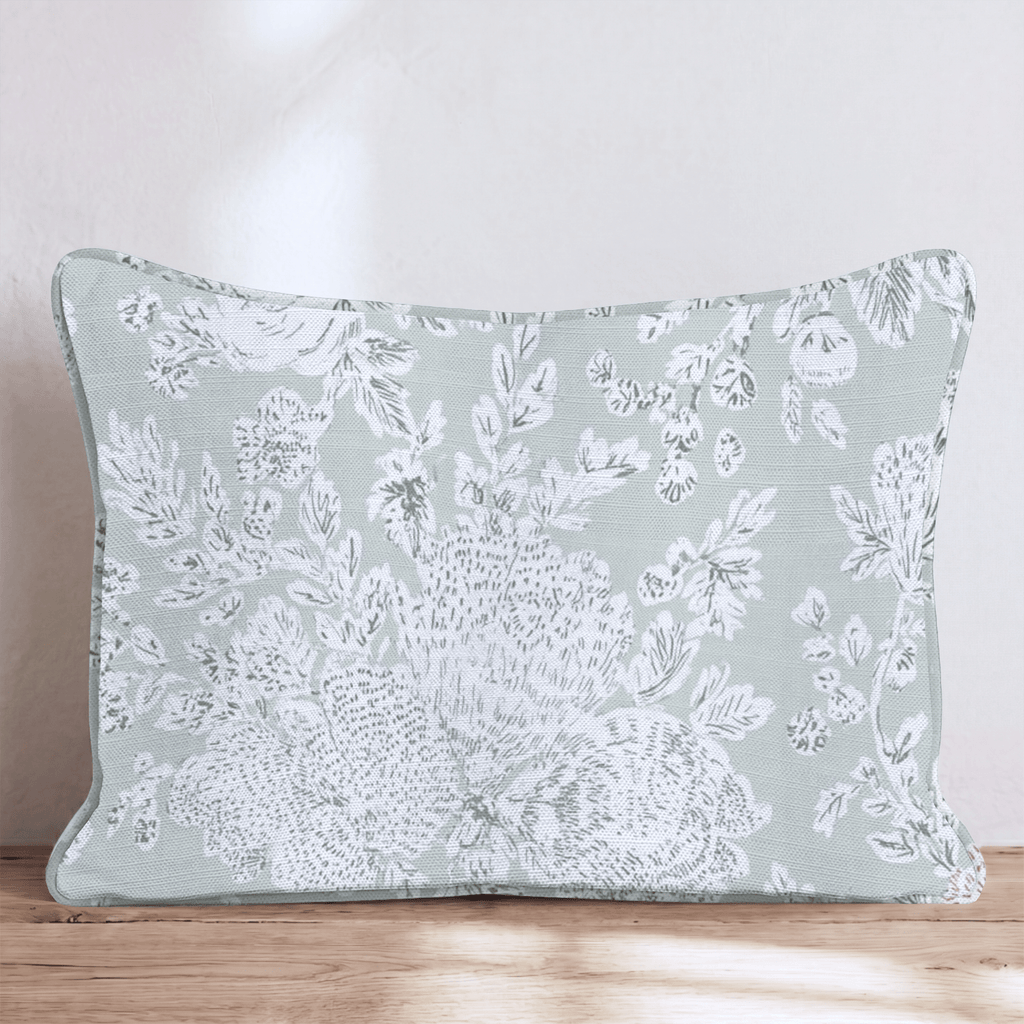 Vintage Garden Throw Pillow - Hillcroft Home