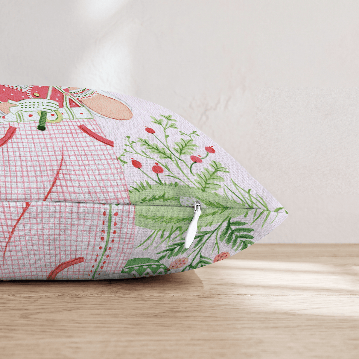 Vintage Golf Caddy Throw Pillow - Hillcroft Home