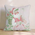 Vintage Golf Caddy Throw Pillow - Hillcroft Home