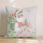 Vintage Golf Caddy Throw Pillow - Hillcroft Home