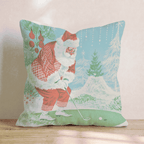 Vintage Golf Swing Throw Pillow - Hillcroft Home