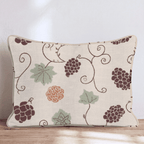 Vintage Grapevine Throw Pillow - Hillcroft Home