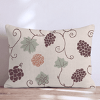 Vintage Grapevine Throw Pillow - Hillcroft Home
