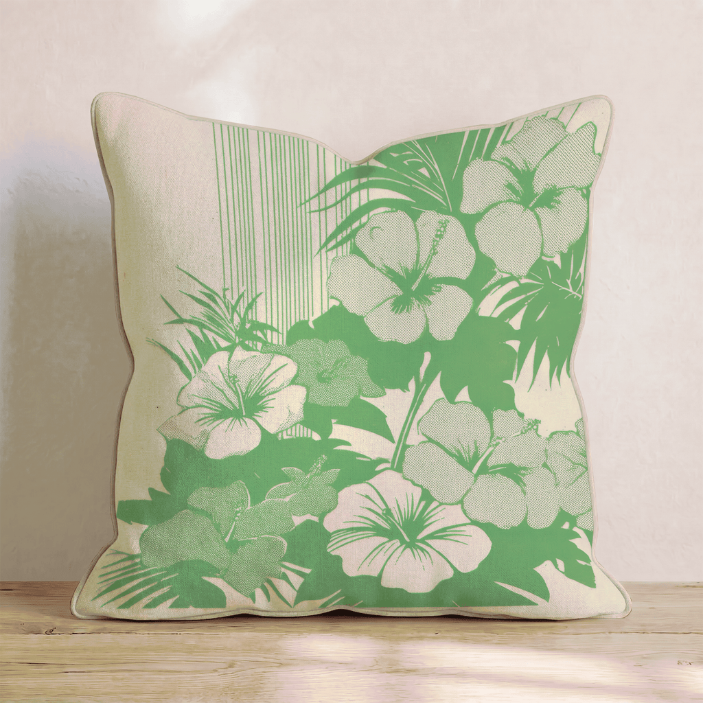 Vintage Hawaii Throw Pillow - Hillcroft Home
