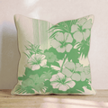 Vintage Hawaii Throw Pillow - Hillcroft Home